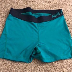 Nike spandex shorts
